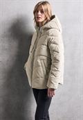 Jacke mit Wellen-Steppung lunar stone