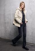 Jacke mit Wellen-Steppung lunar stone