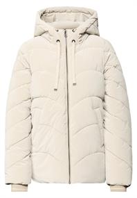 Jacke mit Wellen-Steppung lunar stone