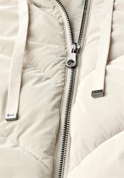 Jacke mit Wellen-Steppung lunar stone