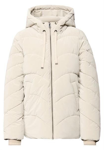 Jacke mit Wellen-Steppung lunar stone