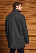 Jacke mit Wollanteil dark anthracite melange