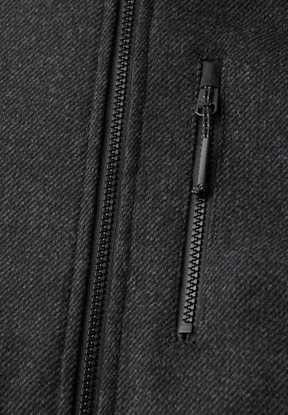 Jacke mit Wollanteil dark anthracite melange