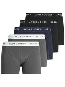 JACKRIS TRUNKS 5 PACK LN black1