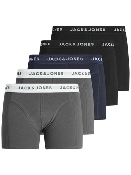 JACKRIS TRUNKS 5 PACK LN black1