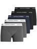 JACKRIS TRUNKS 5 PACK LN black1