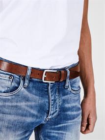 JACLEE LEATHER BELT NOOS mocha bisque