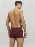JACLICHFIELD TRUNKS 3 PACK NOOS burgundy