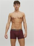 JACLICHFIELD TRUNKS 3 PACK NOOS burgundy