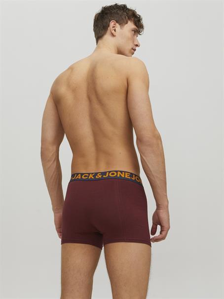 JACLICHFIELD TRUNKS 3 PACK NOOS burgundy