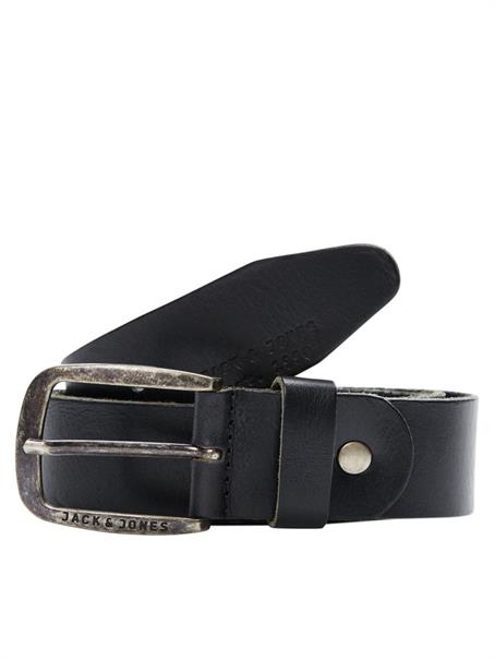 JACPAUL LEATHER BELT NOOS black