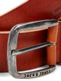 JACPAUL LEATHER BELT NOOS mocha bisque