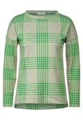 Jacquard Karoshirt celery green