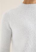 Jacquard Pullover luna grey melange