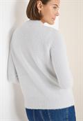 Jacquard Pullover luna grey melange