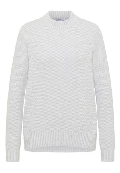 Jacquard Pullover luna grey melange