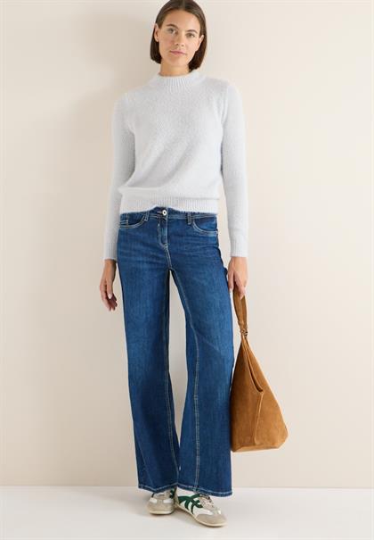 Jacquard Pullover luna grey melange