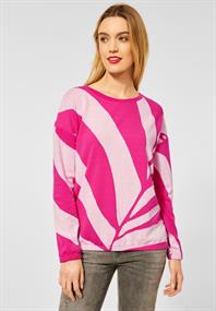 Jacquard Shirt powerful pink