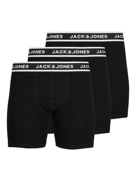 JACSOLID BOXER BRIEFS 3 PACK NOOS black