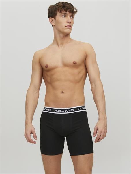JACSOLID BOXER BRIEFS 3 PACK NOOS black