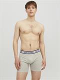 JACSOLID BOXER BRIEFS 3 PACK NOOS light grey melange