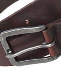 JACVICTOR LEATHER BELT NOOS black coffee