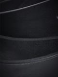 JACVICTOR LEATHER BELT NOOS black
