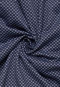 Japanese Knitted Jersey Langarm dunkelblau