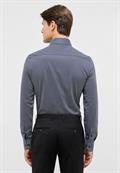 Japanese Knitted Jersey Langarm dunkelblau