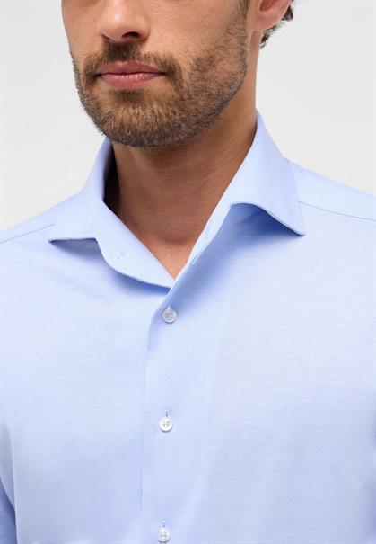 Japanese Knitted Single-Jersey Langarm hellblau