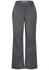 Jaquard-Hose black