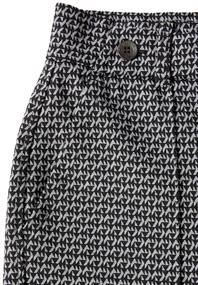Jaquard-Hose black