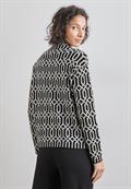 Jaquard Pullover black