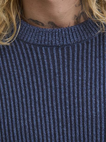 JAUDOVER KNIT CREW NECK SN sky captain