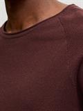 JAUHILL KNIT CREW NECK NOOS bitter chocolate