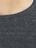 JAUHILL KNIT CREW NECK NOOS dark grey melange