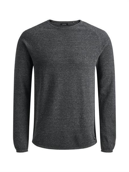 JAUHILL KNIT CREW NECK NOOS dark grey melange
