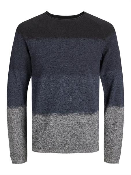 JAUHILL KNIT CREW NECK NOOS navy blazer1