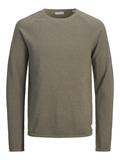 JAUHILL KNIT CREW NECK NOOS vetiver