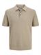 JAURILEY KNIT POLO SS SN lemon pepper