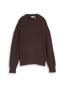 java dark brown melange