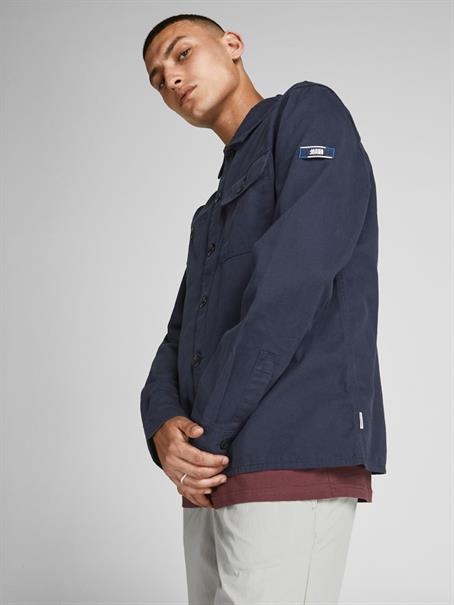 JCOBEN CLASSIC OVERSHIRT LS SN navy blazer