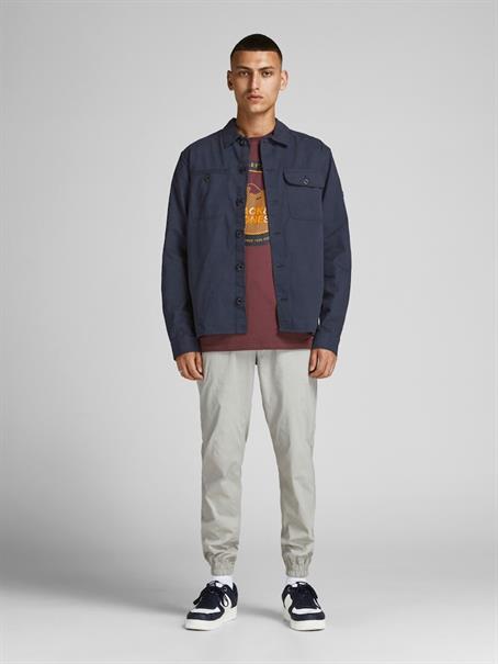 JCOBEN CLASSIC OVERSHIRT LS SN navy blazer