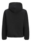 JCOFLARE TEDDY SWEAT HOOD black