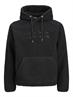 JCOFLARE TEDDY SWEAT HOOD black