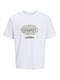 JCOLIDO AOP FRONT PRINT TEE SS CREW NECK bright white