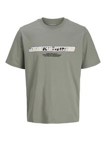 JCOLIDO AOP FRONT PRINT TEE SS CREW NECK shadow