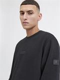 JCOPOINT SWEAT BADGE CREW NECK BF black