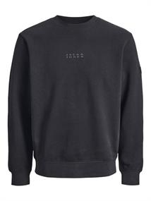 JCOPOINT SWEAT BADGE CREW NECK BF black
