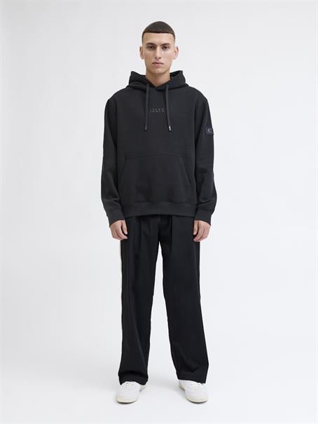 JCOPOINT SWEAT BADGE HOOD BF black